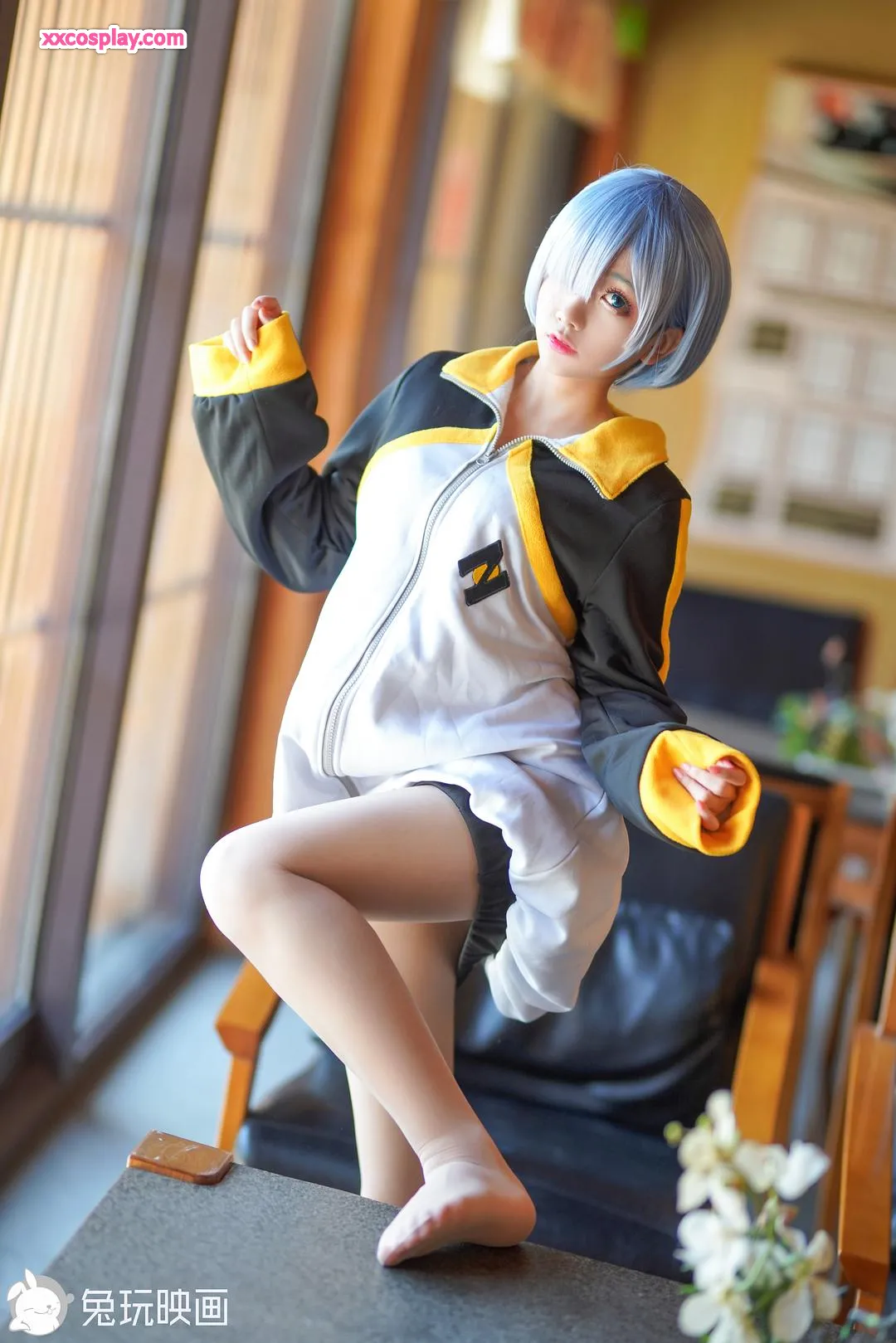 Rina Jiao as Rem - Re:Zero Maid Cosplay